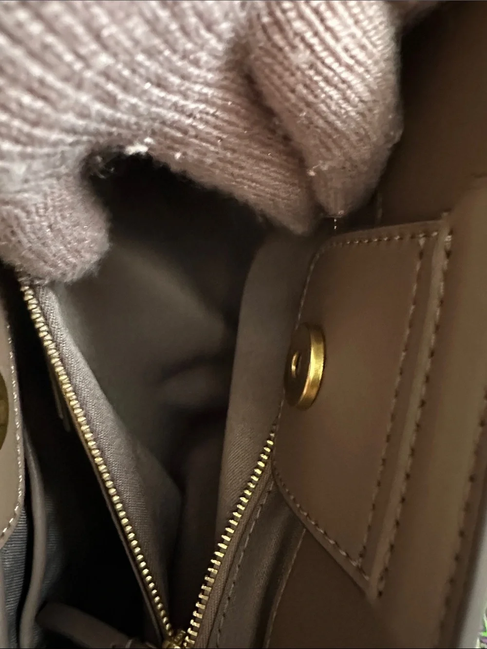 Tory Burch Fleming soft Quilted Leather Shoulder Tote in Brown
